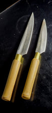 Hand-Forged Bamboo Carving Knife with Bamboo Handle