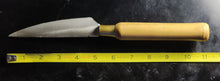 Hand-Forged Bamboo Carving Knife with Bamboo Handle