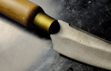 Hand-Forged Bamboo Carving Knife with Bamboo Handle