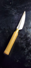 Hand-Forged Bamboo Carving Knife with Bamboo Handle