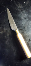 Hand-Forged Bamboo Carving Knife with Bamboo Handle