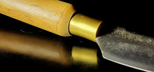 Hand-Forged Bamboo Carving Knife with Bamboo Handle