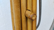 Square Bamboo Bundle Outdoor Shower | 7' Tall
